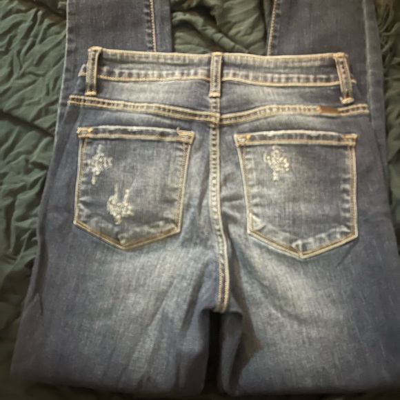 🌟Bundle of three jeans Hollister, Levi’s, Kankun Jeans Bundle Size 27 Lot - Picture 8 of 8